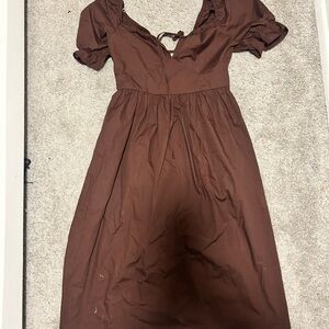 Brown Target dress